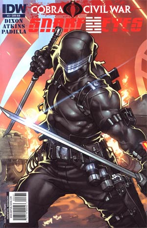 Snake Eyes #3 Cover D Incentive Jonboy Meyer Interconnecting Variant Cover (Cobra Civil War Tie-In)