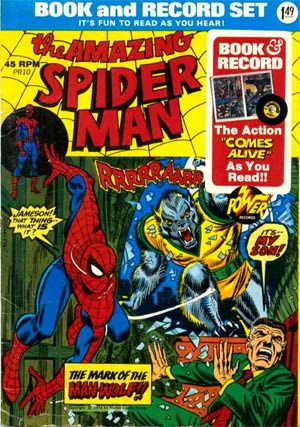 Power Record Comics #10 Spider-Man With Record