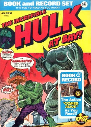 Power Record Comics #11 Hulk With Record
