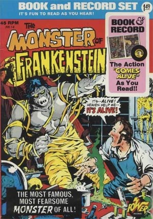 Power Record Comics #14 Frankenstein With Record