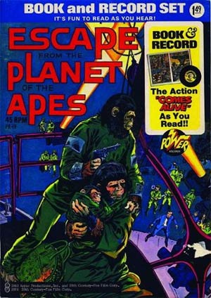 Power Record Comics #19 Escape From The Planet Of The Apes With Record