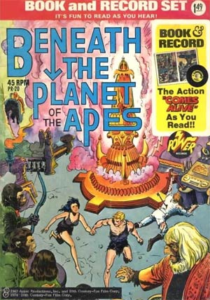 Power Record Comics #20 Beneath The Planet Of The Apes With Record