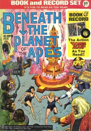 Power Record Comics #20 Beneath The Planet Of The Apes Without Record