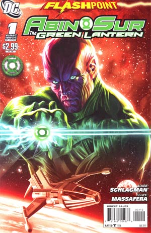 Flashpoint Abin Sur The Green Lantern #1 Cover B 2nd Ptg