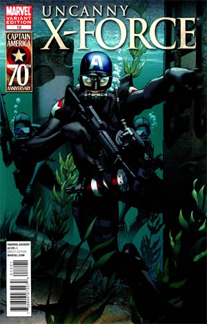 Uncanny X-Force #12 Cover C Incentive I Am Captain America Variant Cover