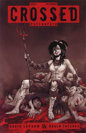 Crossed Psychopath #4 Incentive Red Crossed Edition