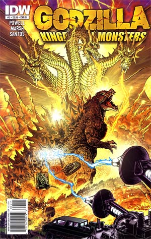 Godzilla Kingdom Of Monsters #5 Cover B Regular Jeff Zornow Cover