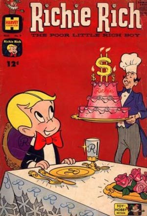 Richie Rich The Poor Little Rich Boy #9