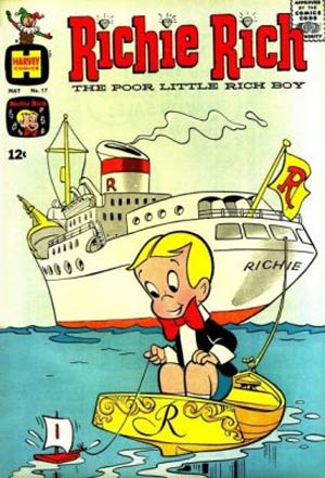 Richie Rich The Poor Little Rich Boy #17