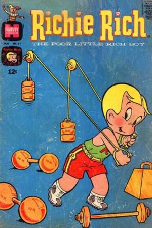 Richie Rich The Poor Little Rich Boy #21