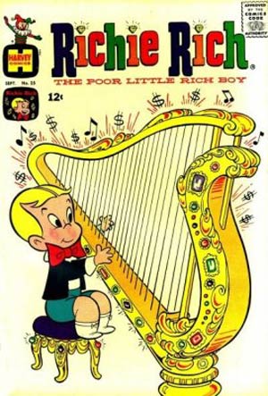 Richie Rich The Poor Little Rich Boy #25