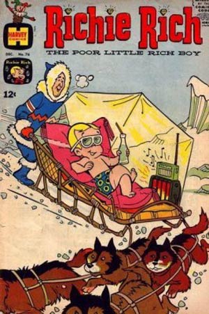 Richie Rich The Poor Little Rich Boy #76