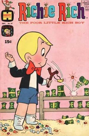 Richie Rich The Poor Little Rich Boy #97