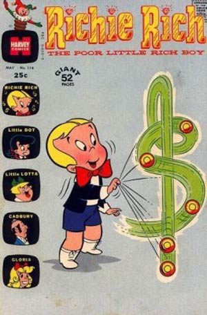 Richie Rich The Poor Little Rich Boy #114
