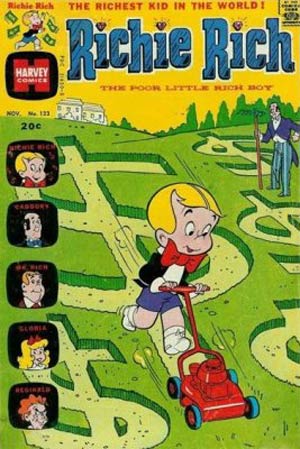 Richie Rich The Poor Little Rich Boy #123