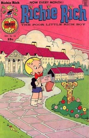 Richie Rich The Poor Little Rich Boy #136