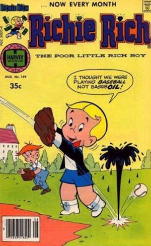 Richie Rich The Poor Little Rich Boy #166