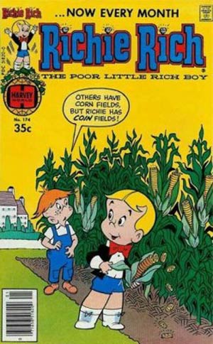 Richie Rich The Poor Little Rich Boy #174