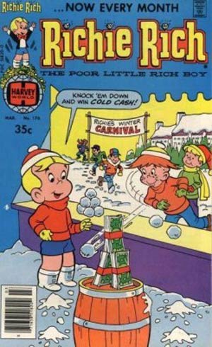 Richie Rich The Poor Little Rich Boy #176
