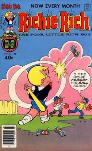 Richie Rich The Poor Little Rich Boy #192