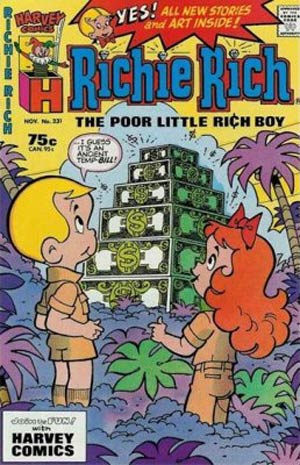 Richie Rich The Poor Little Rich Boy #231
