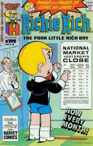 Richie Rich The Poor Little Rich Boy #242