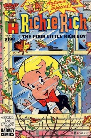 Richie Rich The Poor Little Rich Boy #243