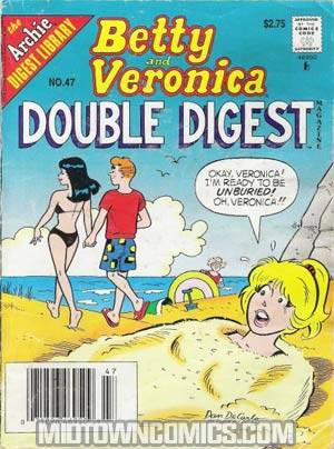 Betty And Veronica Double Digest Magazine #47
