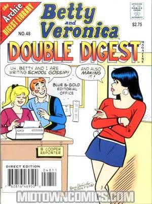 Betty And Veronica Double Digest Magazine #48