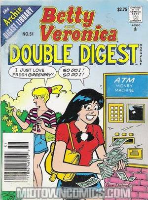 Betty And Veronica Double Digest Magazine #51