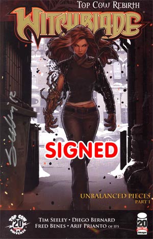 Witchblade #151 Foil Stamped & Signed Edition