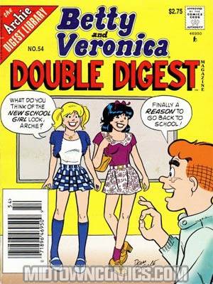 Betty And Veronica Double Digest Magazine #54