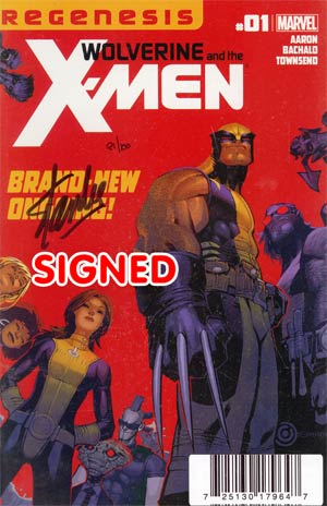 Wolverine And The X-Men #1 Cover H DF Matching Signed Set
