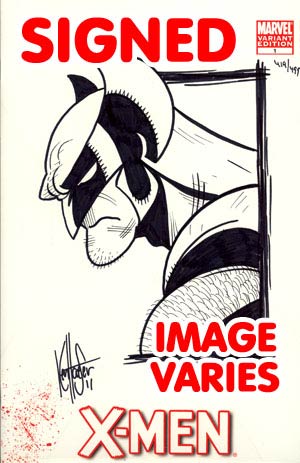 X-Men Vol 3 #1 Cover J DF Exclusive Ken Haeser Sketch Cover