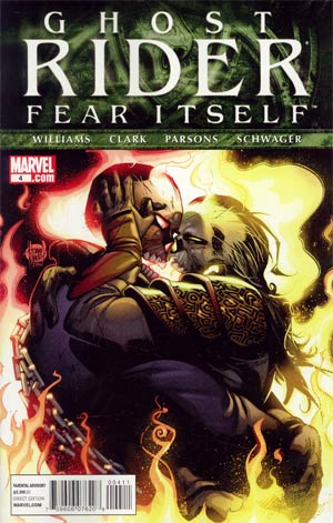 Ghost Rider Vol 6 #4 (Fear Itself Tie-In)