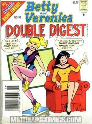 Betty And Veronica Double Digest Magazine #56
