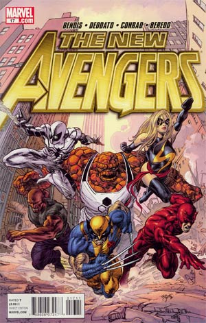 New Avengers Vol 2 #17 Mike Deodato Jr Cover