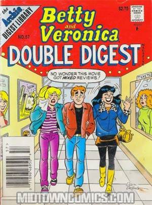 Betty And Veronica Double Digest Magazine #57