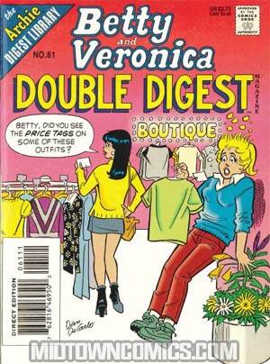 Betty And Veronica Double Digest Magazine #61