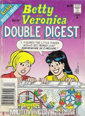 Betty And Veronica Double Digest Magazine #63