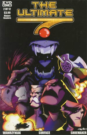 Ultimate 7 #2 Regular Skottie Young Cover