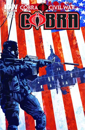 Cobra #6 Regular Cover B (Cobra Civil War Tie-In)