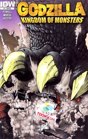 Godzilla Kingdom Of Monsters #1 Cover I New Dimension Comics Exclusive Edition