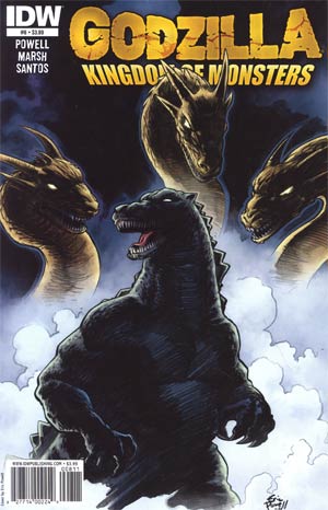 Godzilla Kingdom Of Monsters #8 Cover A Regular Eric Powell Cover