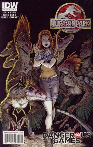 Jurassic Park Dangerous Games #2 Regular Jeff Zornow Cover