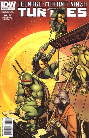 Teenage Mutant Ninja Turtles Vol 5 #3 Cover A Regular Dan Duncan Cover