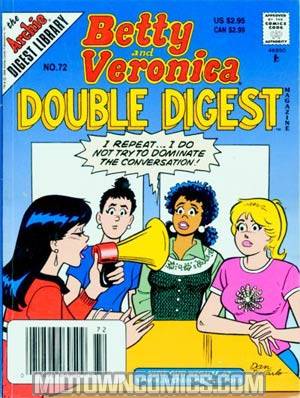 Betty And Veronica Double Digest Magazine #72