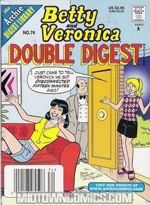 Betty And Veronica Double Digest Magazine #74