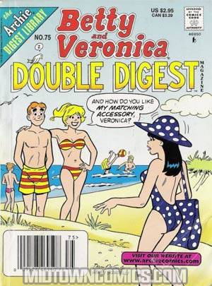 Betty And Veronica Double Digest Magazine #75