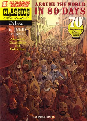 Classics Illustrated Deluxe Vol 7 Around The World In 80 Days TP